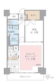ブリリアイスト東雲キャナルコート 1116 間取り図