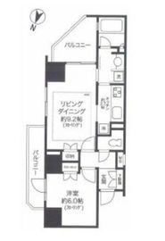 ベリスタ文京白山 2階 間取り図