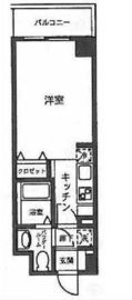 ボヌール和泉 202 間取り図