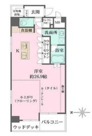 パークフラッツ日本橋馬喰町 1201 間取り図