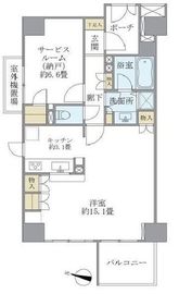 アールヴェール文京大塚公園 6階 間取り図