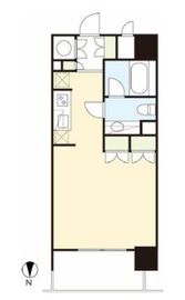 エクセレント麻布十番 12階 間取り図