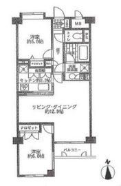 トゥールロワイヤル神宮前 4階 間取り図