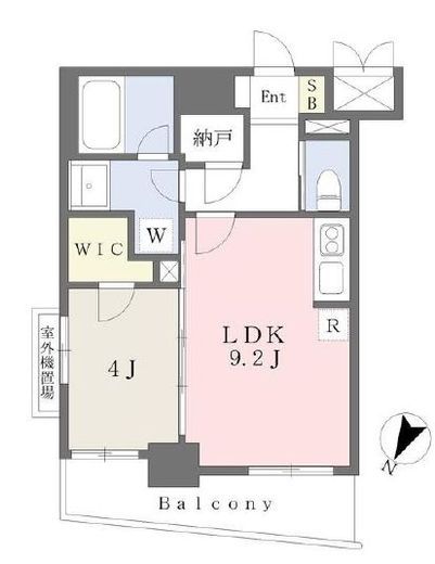 ライオンズクオーレ池袋ソシア 5階 間取り図