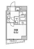 コンシェリア新橋 14階 間取り図