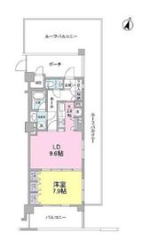 ソアラノーム碑文谷 410 間取り図