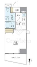 マイプレジール広尾 306 間取り図