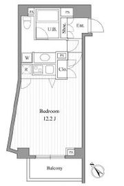 エルスタンザ赤坂 306 間取り図