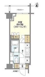 クレヴィア山吹神楽坂 3階 間取り図