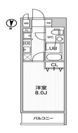 レオーネ南千住Ⅱ 204 間取り図