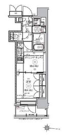 RELUXIA本所吾妻橋 (リルシア本所吾妻橋) 8階 間取り図