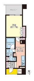 アパガーデンズ新宿戸山公園 4階 間取り図