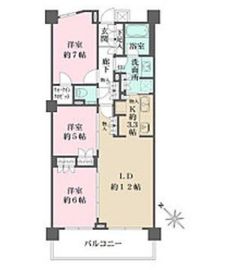 ザ・久が原レジデンス 4階 間取り図