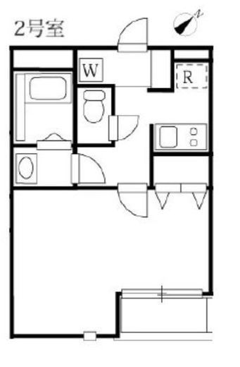 モダンアパートメント武蔵小山 302 間取り図