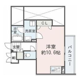 元麻布テラス 303 間取り図