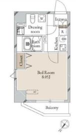 LiveFlat押上 (ライブフラット押上) 402 間取り図