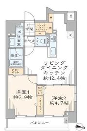 グランスイートTOKYOマークス 10階 間取り図