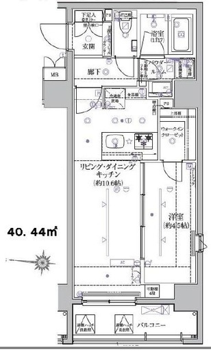 アルテシモソロ 9階 間取り図