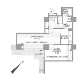 六本木ファーストプラザ 2階 間取り図