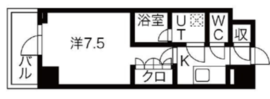 シーズンフラッツ高田馬場リバーサイドサウス 204 間取り図