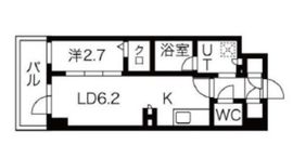 シーズンフラッツ高田馬場リバーサイドサウス 205 間取り図
