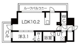 シーズンフラッツ高田馬場リバーサイドサウス 301 間取り図