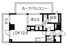 シーズンフラッツ高田馬場リバーサイドサウス 601 間取り図