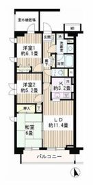 ブライトハウスJ 201 間取り図