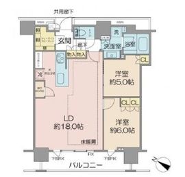 ブリリアザ・タワー東京八重洲アベニュー 23階 間取り図