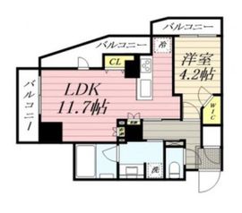 CLASSEUM飯田橋 (クラシアム飯田橋) 502 間取り図