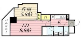 CLASSEUM飯田橋 (クラシアム飯田橋) 605 間取り図