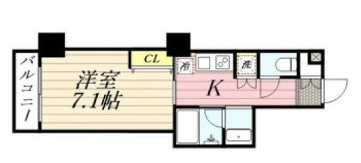 CLASSEUM飯田橋 (クラシアム飯田橋) 702 間取り図