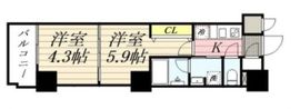 CLASSEUM飯田橋 (クラシアム飯田橋) 703 間取り図