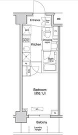 プライマル方南町 202 間取り図
