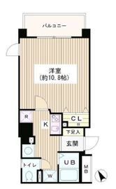 アルエット台東 505 間取り図