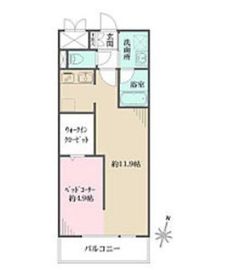 フレア・F 502 間取り図