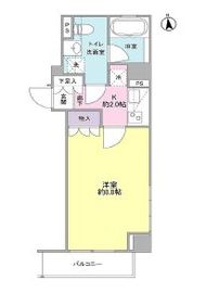 ファインクレーネ秋葉原 203 間取り図