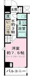 Sunflower Garden (サンフラワーガーデン) 204 間取り図