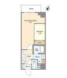 プラート宮坂 206 間取り図