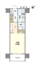 クリオ五反田 1103 間取り図