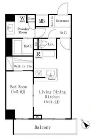 MAISON.O. (メゾン・オー) 201 間取り図