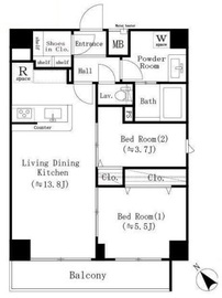 MAISON.O. (メゾン・オー) 603 間取り図