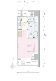 リーラ中野 303 間取り図