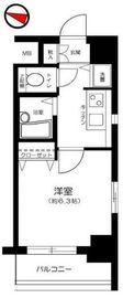 ルモンド南麻布 4階 間取り図