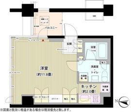 ガーデニエール砧レジデンス 913 間取り図