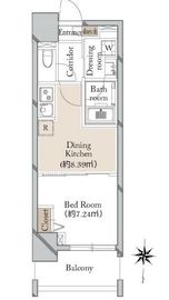 CAVANA錦糸町 (カバナ錦糸町) 1302 間取り図