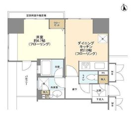 アルシオン浅草国際通り 6階 間取り図