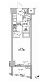 プラネソシエ大森山王 503 間取り図