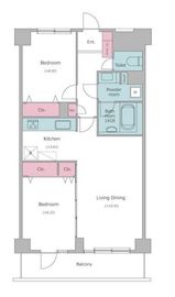 レジディア目白 703 間取り図