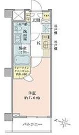 アプリーレ池上 3階 間取り図